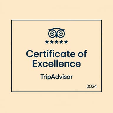 TripAdvisor Certificate of Excellence